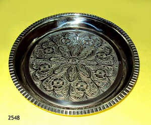 Plateau de service en métal personnalisé pour la maison pour le service du café et des bouteilles Plateau de service à domicile - Product Image 6