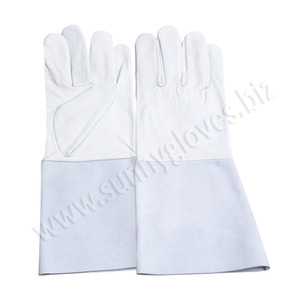 Guantes de soldadura de cuero de vaca, oferta barata, tig argón - Product Image 6