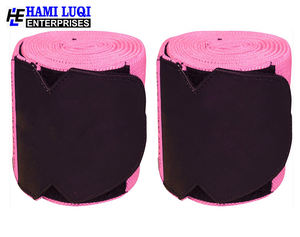 Enveloppe élastique au genou avec mélange de coton-Idéal pour les séances d'haltérophilie, de dynamophilie et de fitness en salle de sport - Product Image 6