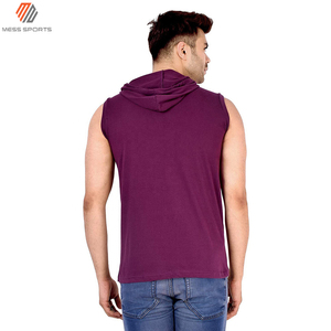 Camiseta sin mangas con capucha para hombre, estilo deportivo, transpirable, de secado rápido, para gimnasio, fitness, running y entrenamiento. - Product Image 5