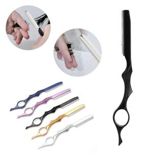 5 pièces nouveau styliste Salon ensemble de coiffure avec CE coupe de cheveux coupe rasage barbier rasoirs Instruments de soins de beauté - Product Image 5
