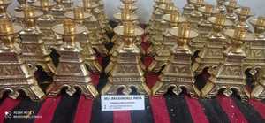 Candelabro de brazo de lanzamiento, suministros para iglesia, Brassworld, India, novedad - Product Image 3