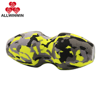 ALLWINWIN PMB22 Ballon de massage en mousse - Rouleau double de type Lacrosse personnalisé camouflage