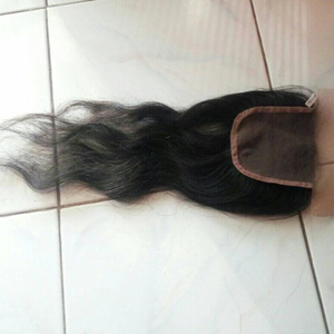 Trama de cabello humano Remy 100% transparente HD de 8 pulgadas al por mayor nuevo HD fino suizo 100% cierre frontal de encaje virgen cutícula alineada - Product Image 2