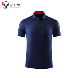 Alta calidad 100% algodón hombres para Polo camisa tejida Hit Color Block Fit camisetas para varios colores - Product Image 6