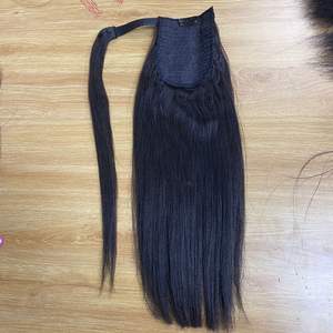 Extensiones de cabello vietnamita Remy virgen alineado a máquina doble de alta calidad, cutículas de cola de caballo recta, paquete de precio al por mayor - Product Image 1