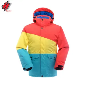 High Quality Custom Mens plus size jackets Long Hooded ski jacket men snowboard ski jacket women waterproof snowboard