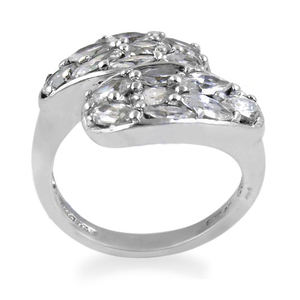 Adorable Cute Cubic Zircon Anillos de piedras preciosas 925 Plata de ley sólida Diseños de doble cabeza Anillo Brillante Joyería encantadora - Product Image 2