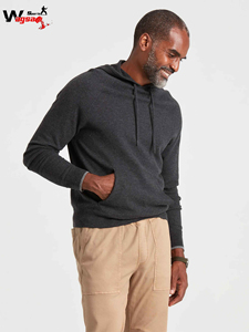 Fashion <b>Crop</b> <b>Top</b> Solid Color Hip Hop Fleece Pullover High End Hoodie Drawstring - Product Image 5