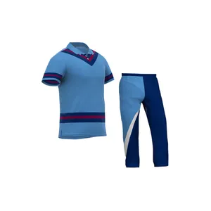 अनुकूलित डिजाइन क्रिकेट वर्दी सेट टी शर्ट और पैंट क्रिकेट जर्सी