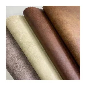 different colors PVC Artificial Synthetic Faux Rexine Leather for sofa making
