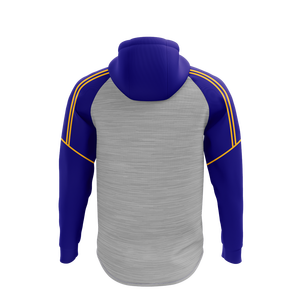 เสื้อฮู้ดผ้าไหมโพลีเอสเตอร์แบบเต็มตัวสำหรับผู้ชาย,เสื้อผ้ากีฬาแบบสวมขนาดใหญ่บล็อกสีกีฬา - Product Image 4