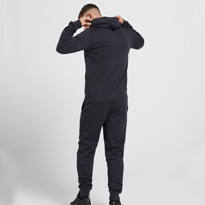 Custom Private Label Unisex Tracksuits Set Cotton Casual Wear Hoodie Full Length Pants Two Piece Tracksuit - Product Image 4