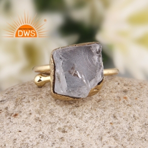 925 Sterling Silver Natural Crystal <b>Quartz</b> Gemstone Stackable <b>Ring</b> Jewelry for Women Gift for Her - Product Image 2