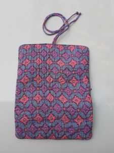 Pochette à bijoux matelassée en coton imprimé main en gros avec fermeture à glissière et sacs à bijoux repliables pour femmes accessoires - Product Image 5