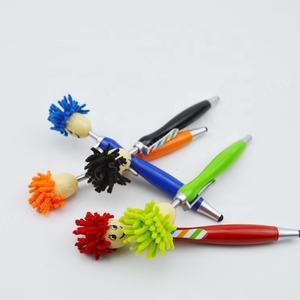 Pena Karakter Kartun Lucu Kawaii yang Laris Manis dengan Rambut, Komik Lucu, dan Stylus Ballpoint Model Mop Top untuk Promosi - Product Image 5