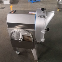 Elektrische Aubergine Tomaat Wortel Aardappel Ui Plantaardige Dicing Machine Voor Fruit Ananas Mango Apple Cube