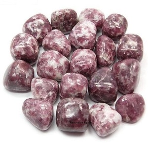 Tumbled Stones Wholesale Bulk Natural Polished Crystal Lepidolite <b>Stone</b> <b>Quartz</b> Tumble <b>Stone</b> Wholesale Tumble - Product Image 1