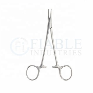 Crile Murray Manual Needle Holder Stainless Steel <b>Surgical</b> Forceps Medical Equipment <b>Basis</b> <b>Surgical</b> <b>Instruments</b> Mirror Polish - Product Image 2