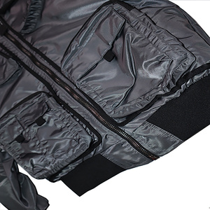 เสื้อแจ็คเก็ตมอเตอร์ไซค์ PU Bomber รุ่นใหม่ คุณภาพสูงระดับมืออาชีพ ระบายอากาศได้ดี แขนยาว สำหรับแข่งรถมอเตอร์ไซค์ - Product Image 5