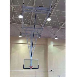 <span class=keywords><strong>Canestro</strong></span> da Basket Elettrico <span class=keywords><strong>Pieghevole</strong></span> con Supporto a Soffitto, Tabellone da Basket Sospeso in Vendita - Product Image 5