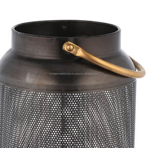 เชิงเทียนเหล็กตกแต่งสีดำ งานแฮนด์เมด สำหรับงานแต่งงาน คริสต์มาส ตกแต่งบ้าน สไตล์โมเดิร์น ปรับขนาดได้ - Product Image 3