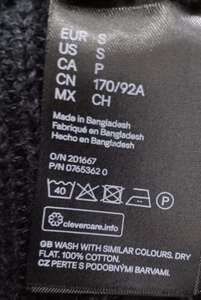 Pulls en coton tricoté extensible à col rond et manches longues pour hommes, de qualité supérieure, avec étiquettes de marque, issus de surplus de production. - Product Image 6