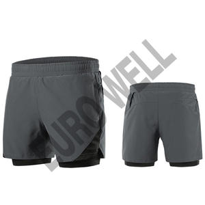 Pantalones cortos anchos de alta calidad, pantalón corto con lavado de ácido odybuilding - Product Image 5