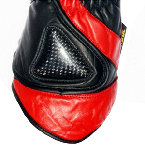 Gants de course d'hiver KEVEN IMPEX de qualité supérieure en cuir de vache véritable jaune et noir, respirants, antidérapants, à doigts entiers - Product Image 5