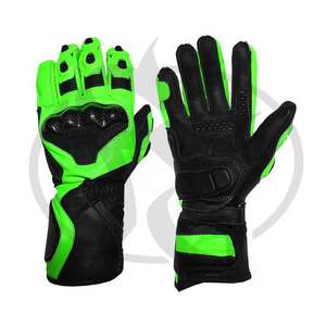 Gants de Protection en cuir pour moto, pour course, livraison gratuite - Product Image 1