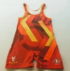 ชุดบอดี้สูทยกน้ำหนักสำหรับมวยปล้ำ ผลิตตามสั่ง ผ้าสแปนเด็กซ์/คอตตอน ระบายอากาศ แห้งเร็ว สำหรับกีฬา - Product Image 1