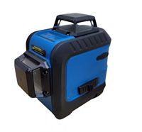 Livella Laser Industriale 3D a 12 Linee, Autolivellante ad Alta Precisione, Rotazione a 360 Gradi, Raggio Verde