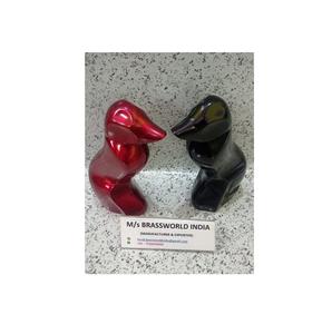 Urne pour chien en métal de style américain en aluminium et bois de laiton Statute From Brassworld India Pet Cremation Funeral Supplies - Product Image 1