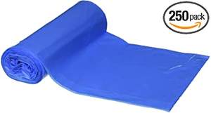 ถุงขยะ HDPE แบบมีเชือกรูด สำหรับใช้ในอุตสาหกรรมและครัวเรือน แบบใช้แล้วทิ้ง มีจีบข้าง - Product Image 3