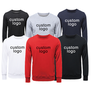 Fabricante pakistaní de algodón de manga larga sin capucha sudadera Premium de gran tamaño de lana acanalada puños cuello redondo sudaderas - Product Image 3