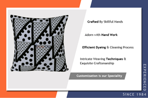 Best Quality 100% Cotton Made Hand Woven Embroidered Soft Cushions and <b>Pillows</b> Custom Order Accepted at Cheap Price - Product Image 4