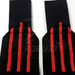 สายรัดข้อมือนีโอพรีนสำหรับออกกำลังกายยกน้ำหนักด้ามจับสบายปรับแต่งโลโก้ได้ - Product Image 2