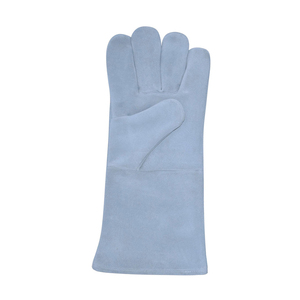 Gants de soudage unisexes en cuir de vache résistant à la chaleur Gants de travail industriel de sécurité pour adultes - Product Image 5