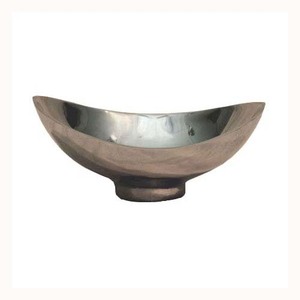 Accessoires de cuisine pour la maison et l'hôtel Bol de service élégant en métal pour le stockage des fruits et ustensiles pour restaurants et hôtels - Product Image 1
