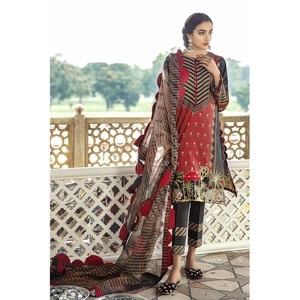 ชุดเดรส Kameez shalwar สำหรับเด็กผู้หญิงชาวปากีสถานชุดของผู้หญิงชุดเดรสลูกไม้ประดับเพชรสำหรับอินเดียฤดูร้อนฤดูหนาว - Product Image 4