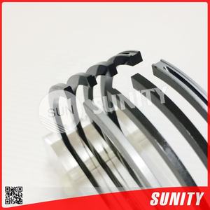 TAIWAN SUNITY Fabricantes de calidad Diámetro 76MM Tractores 3 piezas ZB650 Anillos de pistón para generadores Kubota Pieza de motor - Product Image 4