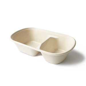 ภาชนะใส่อาหารทรงรีสีเหลืองขนาด800มล. พร้อมฝาปิดภาชนะใส่อาหารแบบใช้แล้วทิ้งเป็นมิตรต่อสิ่งแวดล้อม - Product Image 2