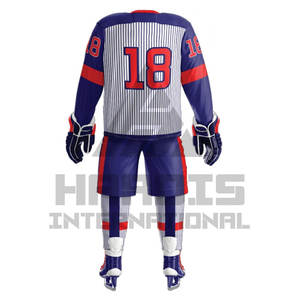 Nueva camiseta personalizada de Hockey sobre hielo para hombres, camisetas de práctica de Hockey sobre hielo, venta al por mayor, camiseta de equipo de Hockey sobre hielo, ropa deportiva de alta calidad - Product Image 3