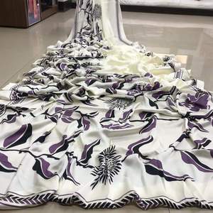 Nouveau dernier et tendance vêtements décontractés soie imprimé Saree avec chemisier pièce indien dames femmes portent des prix bas en gros Surat. Alphanumero - Product Image 6