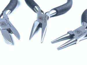 Set of <b>Round</b> <b>Nose</b> Chain and I Chain Jewelry <b>Pliers</b> for Jewelry Making Tools & Equipment - Product Image 5