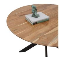 Nouvelle table à manger octogonale en bois massif 2021 avec pieds en métal croisés, pliable, design moderne pour usage commercial, centres commerciaux, écoles, extérieur et parcs