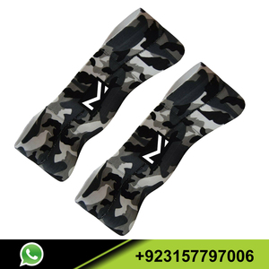 Banc de Camouflage avec collants et bandes de résistance, pour les exercices de poids et la gymnastique, à Logo personnalisé, noir et gris - Product Image 5
