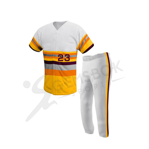 Uniformes de Béisbol Personalizados para Hombre, Tallas Grandes, Venta al por Mayor, Impresión Personalizada, Conjuntos de Uniformes Deportivos Transpirables de Secado Rápido - Product Image 5