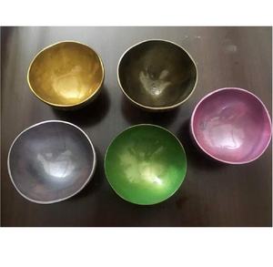 Coconut <b>Enameled</b> Colorful <b>Bowl</b> / Dinnerware <b>Bowl</b> - Product Image 2