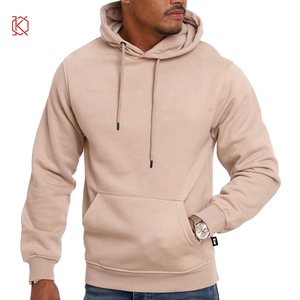 Wholesale Winter Streetwear Custom Logo Pullover Hoodie Thick Polyester/Cotton Fabric Waterproof Breathable Boxy Drop Shoulder - Product Image 4